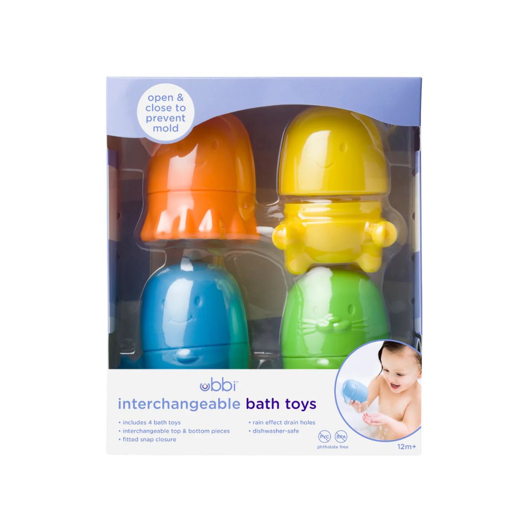 Ubbi Interchangeable Bath Toys