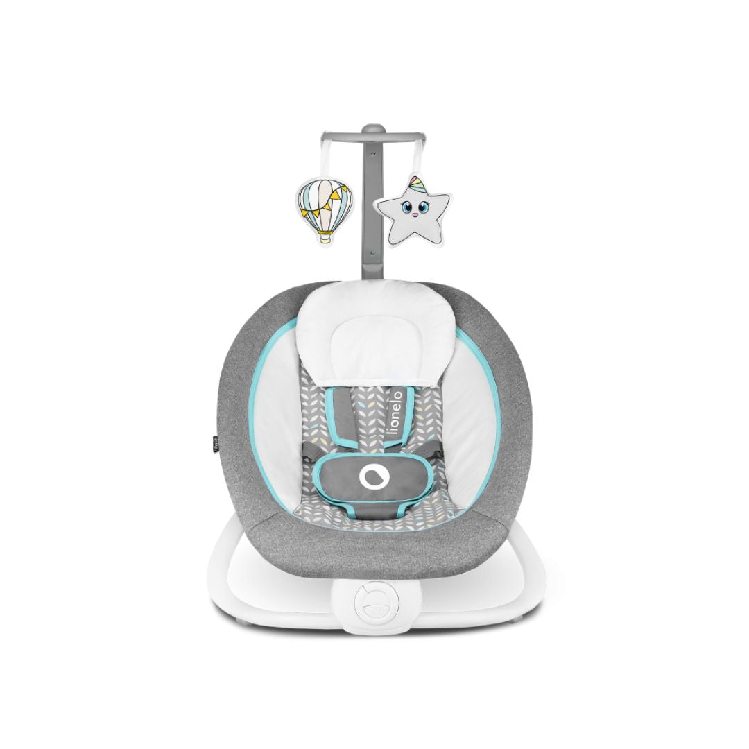 Lionelo Pascal Grey Scandi Bouncer-Rocker