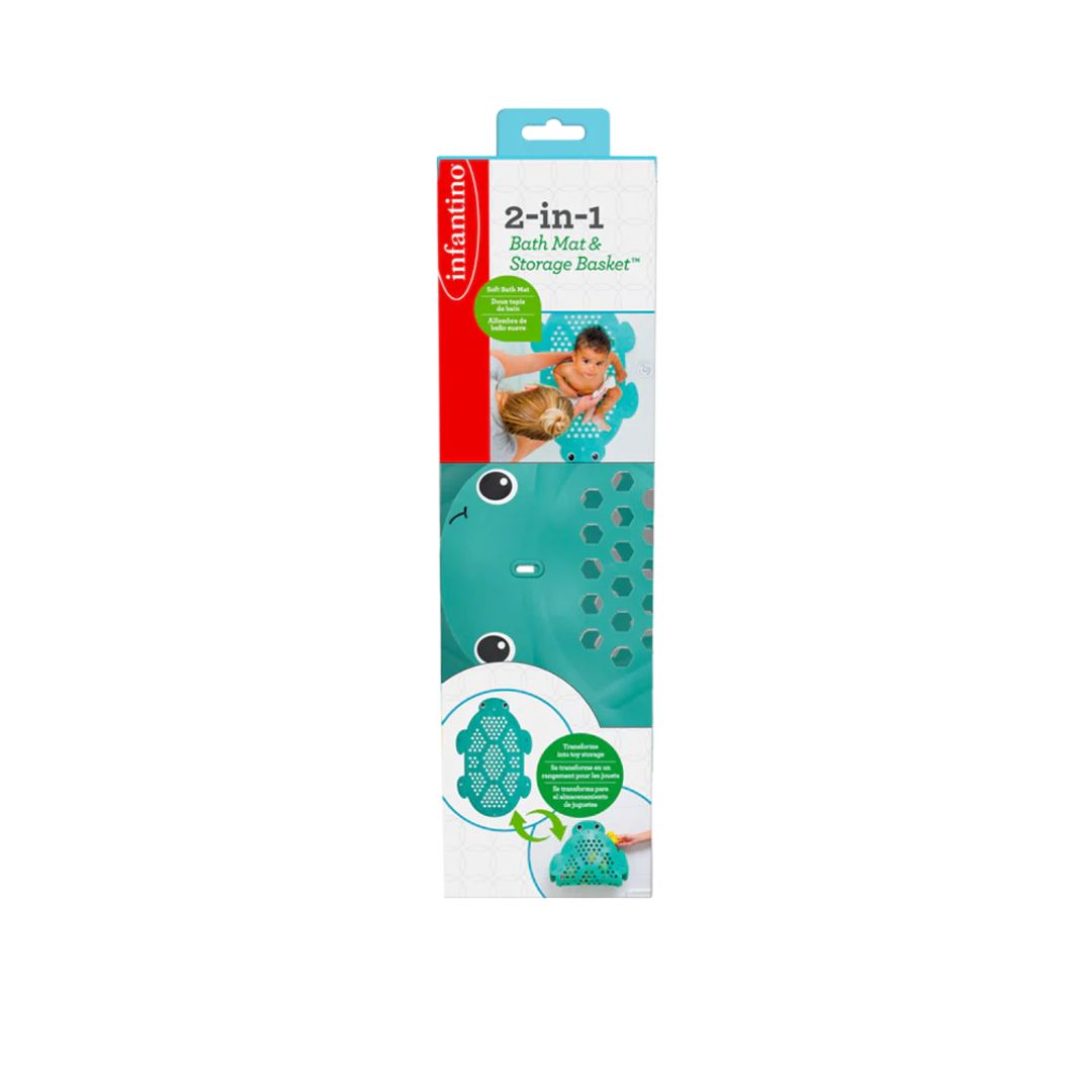 Infantino 2-in-1 Bath Mat & Storage