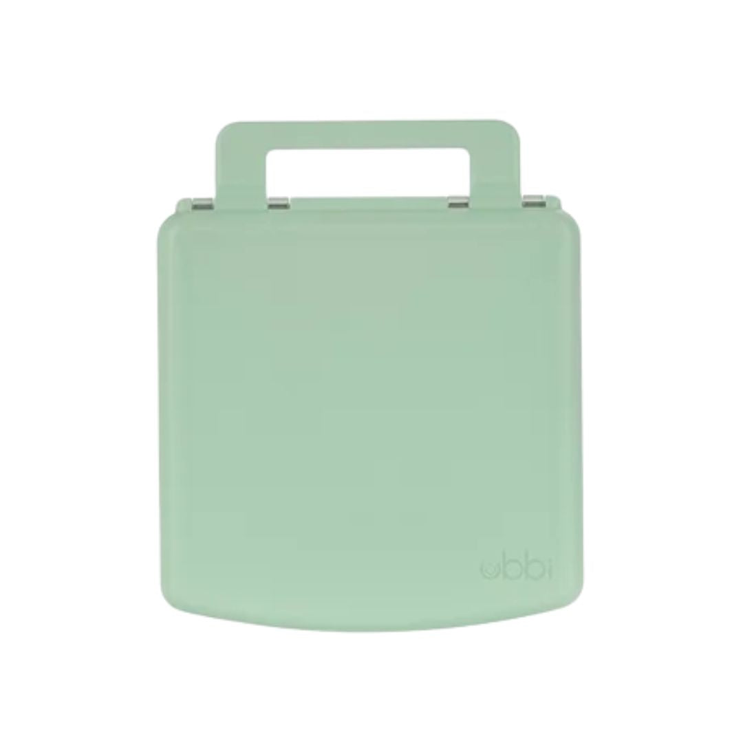 Ubbi Bento Box Mint Green Lunch Box