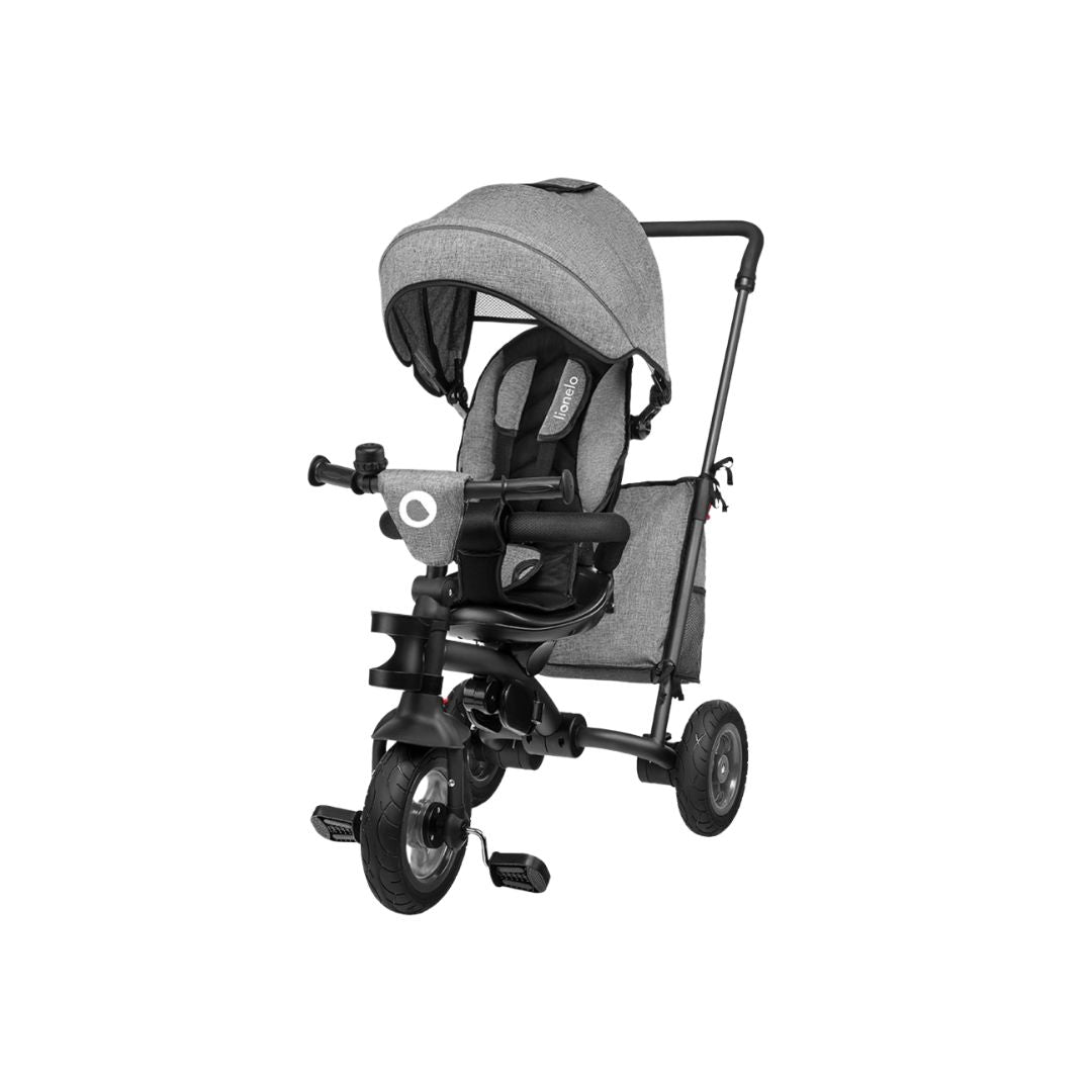 Lionelo All In One 360 Rotating Tris Tricycle in Grey