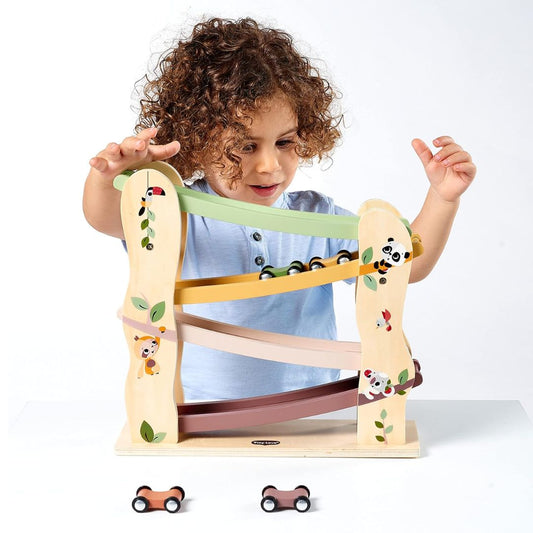 Tiny Love Wooden Race Car Ramp