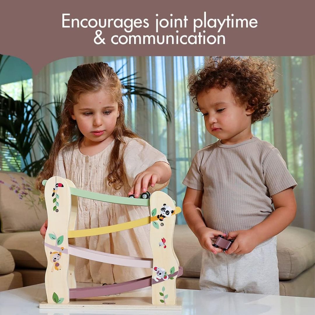 Tiny Love Wooden Race Car Ramp