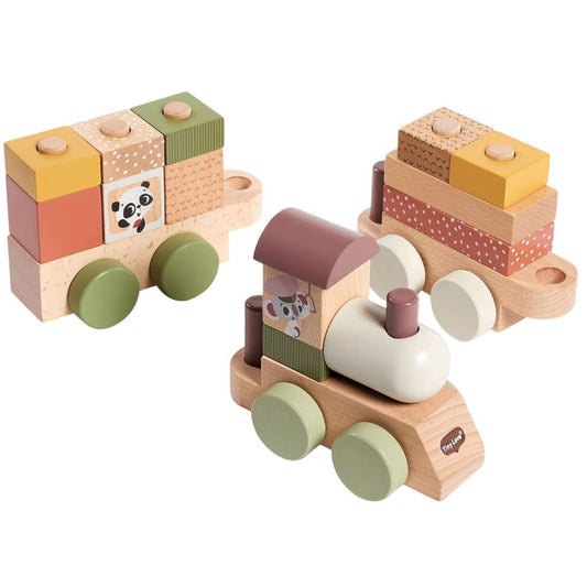 Tiny Love Wooden Stacking Train