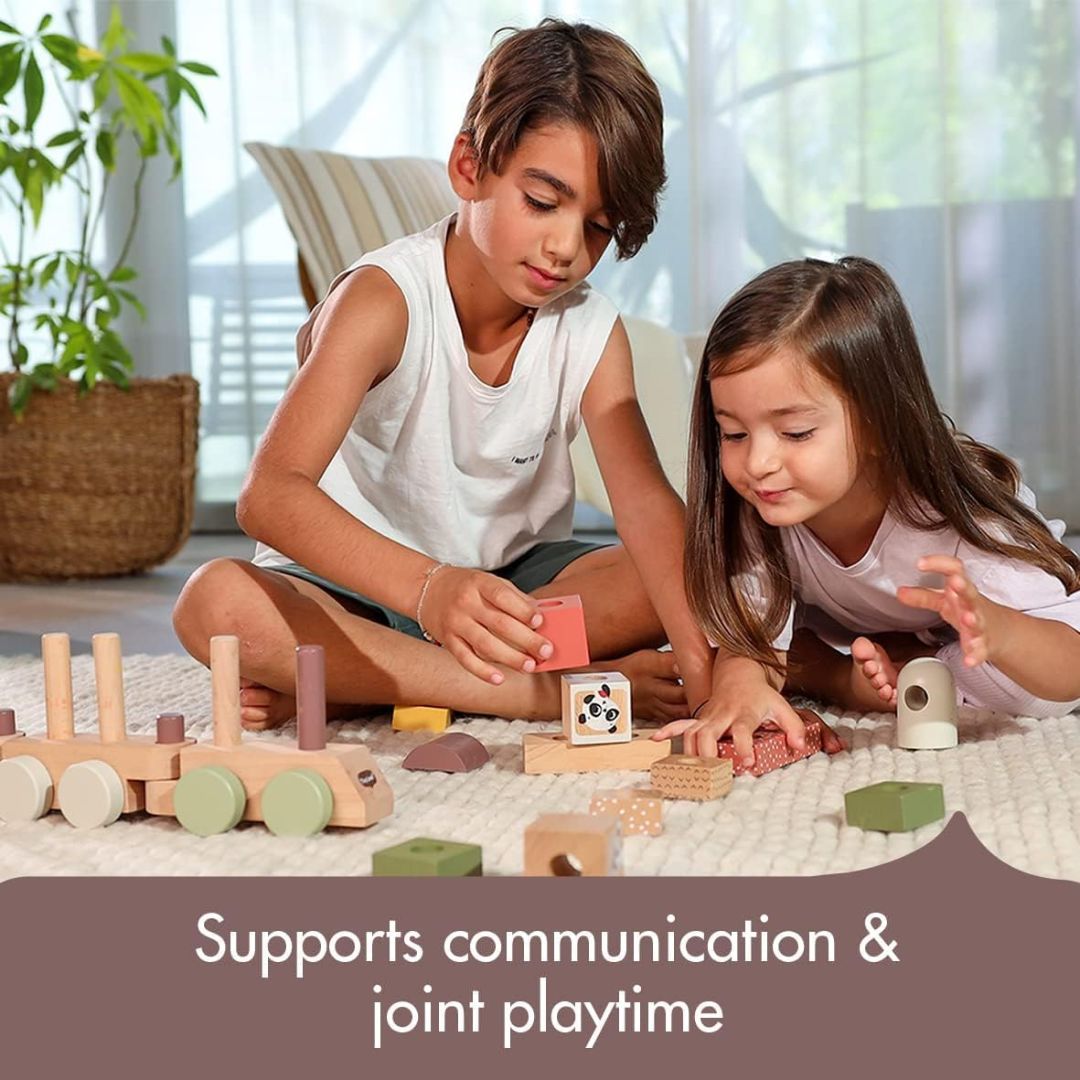 Tiny Love Wooden Stacking Train
