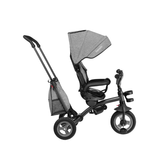 Lionelo All In One 360 Rotating Tris Tricycle in Grey
