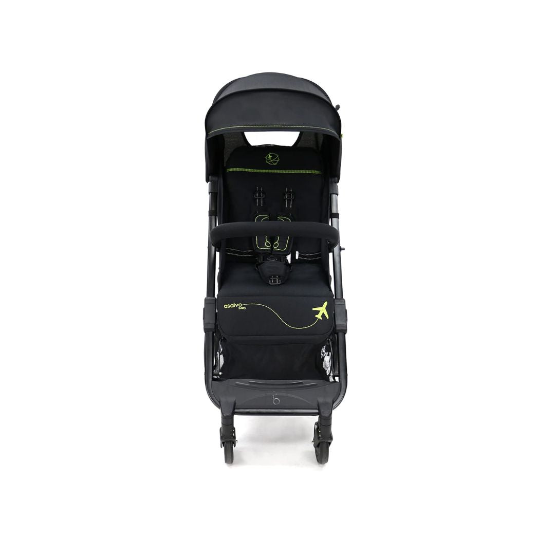 Asalvo Stroller Travel black and green