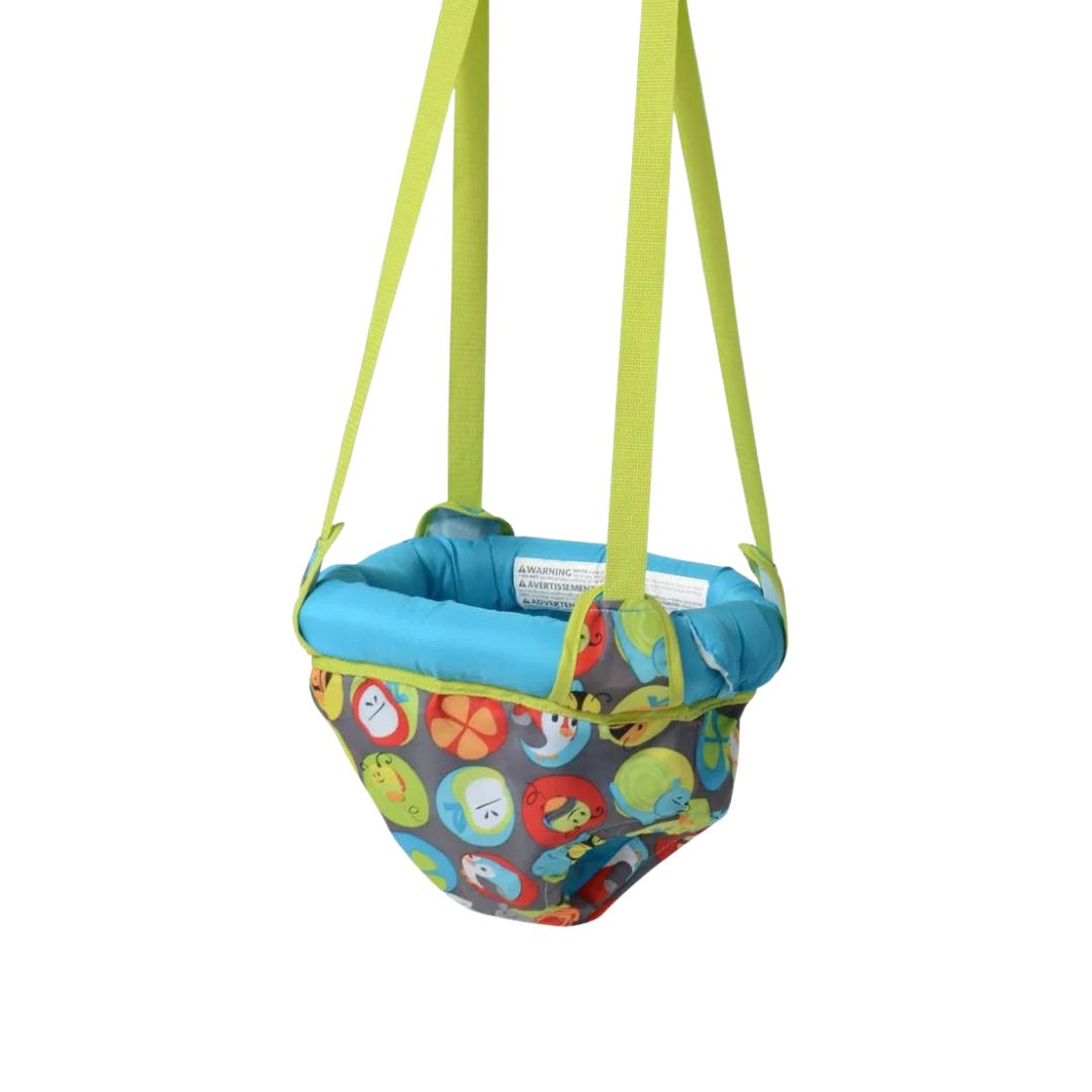 baby jumper with colorful design