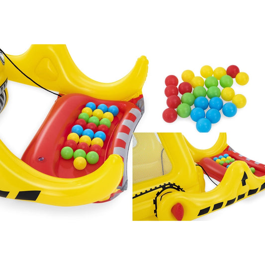 Bestway Up and Over Dozer Ball Pit Excavator Inflatable