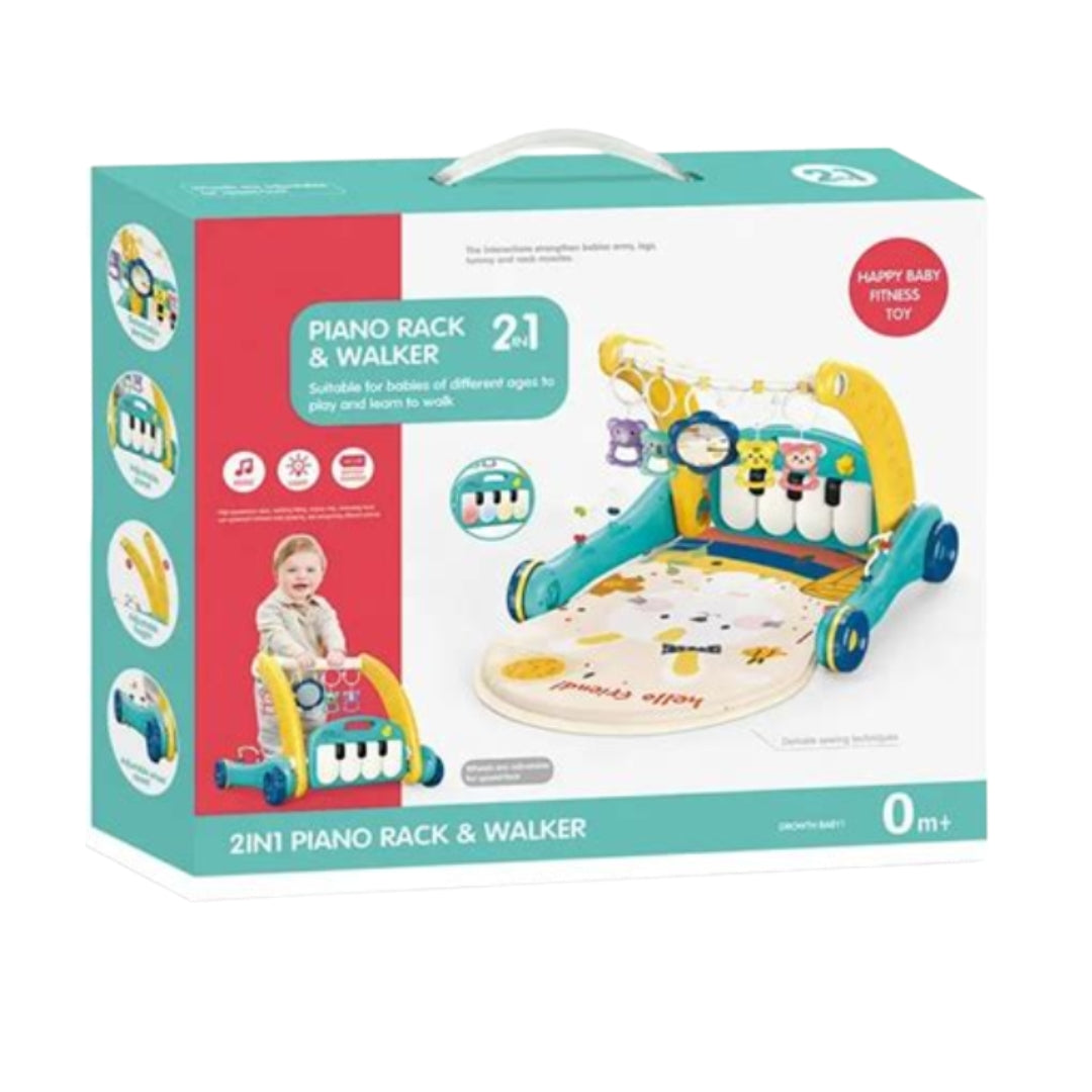 pedal walker Buy Online 2-in-1 Pedal Piano Rack & Toddler Walker – Womb World