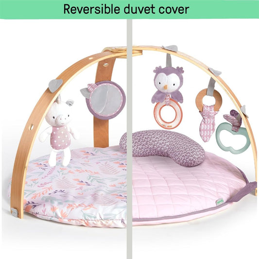Ingenuity Cozy Spot Reversible Duvet Activity Gym - Calla
