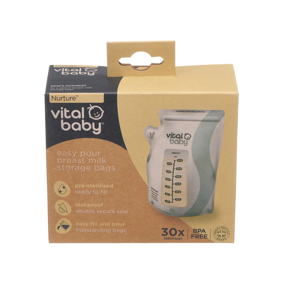 Vital Baby Pre-sterilised Breast Milk Storage
