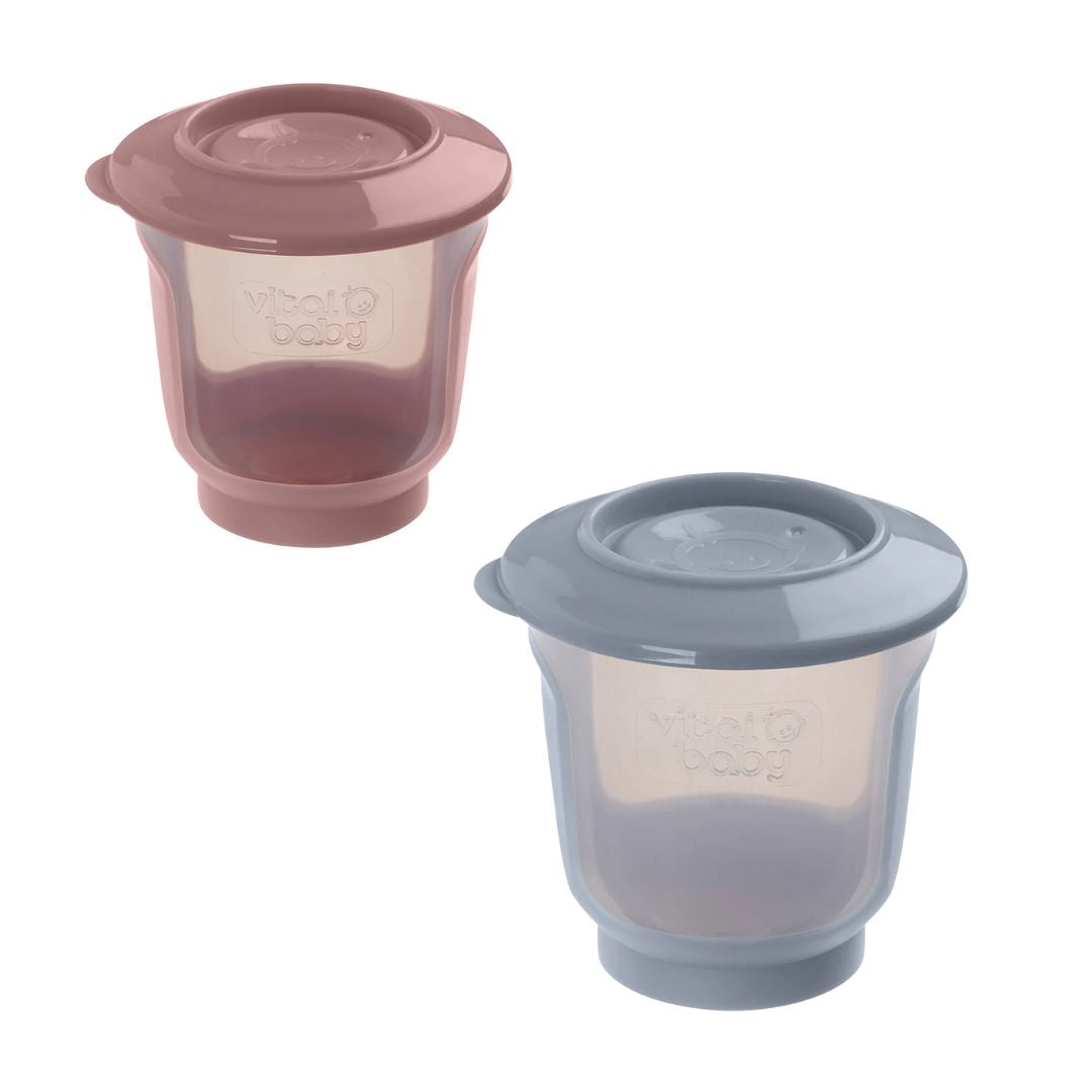 Vital Baby Store & Wean Pots 120ml