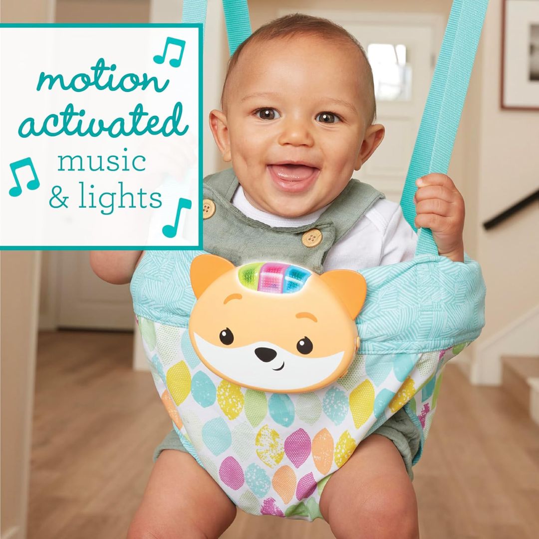 Infantino 2-in-1 Music & Lights Doorway Jumper