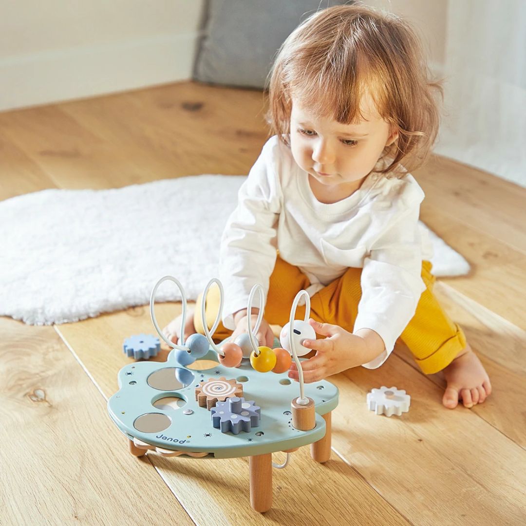 Janod Sweet Cocoon Activity Table Leaf