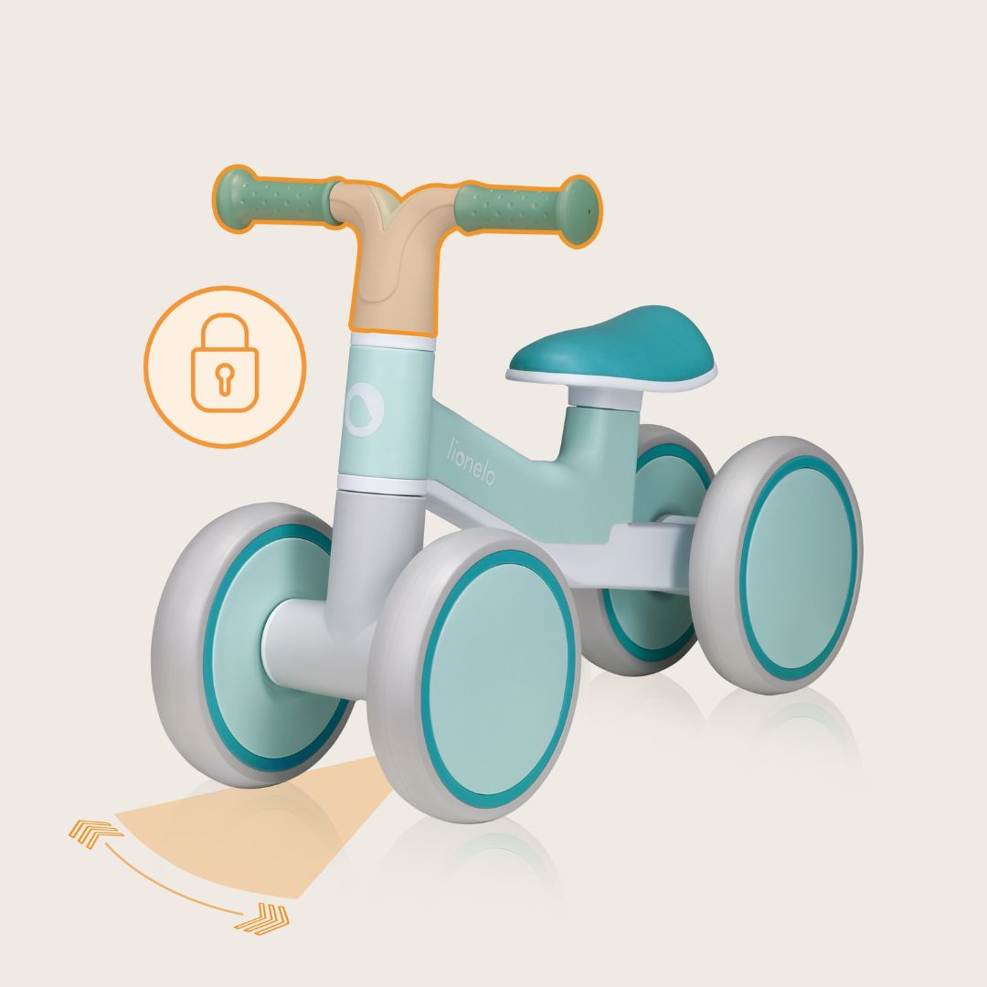 Lionelo Villy Balance Bike Turquoise