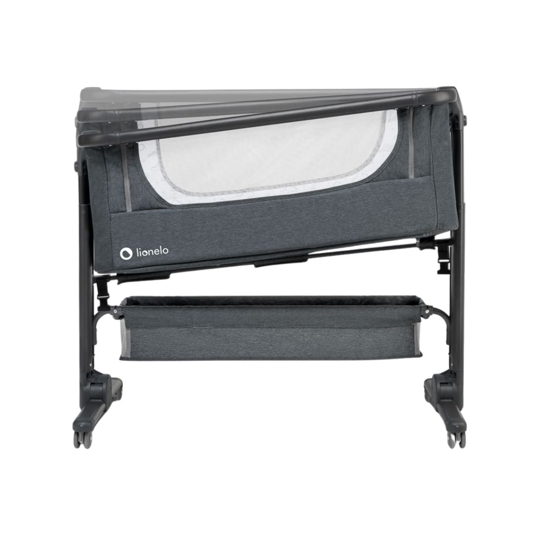 Lionelo 3 in 1 Next To Me Bedside Cot Timon Grey