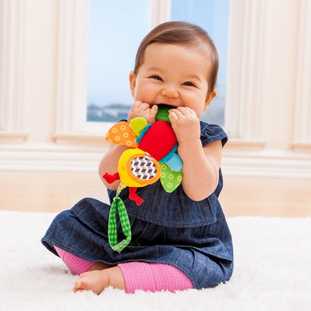 Infantino Chime Pal - Butterfly Soft Toy