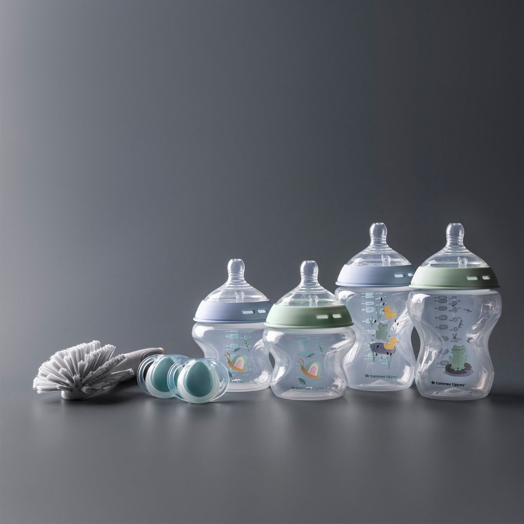 Tommee Tippee Natural Start Self-Sterilising Newborn Bottle Starter Set