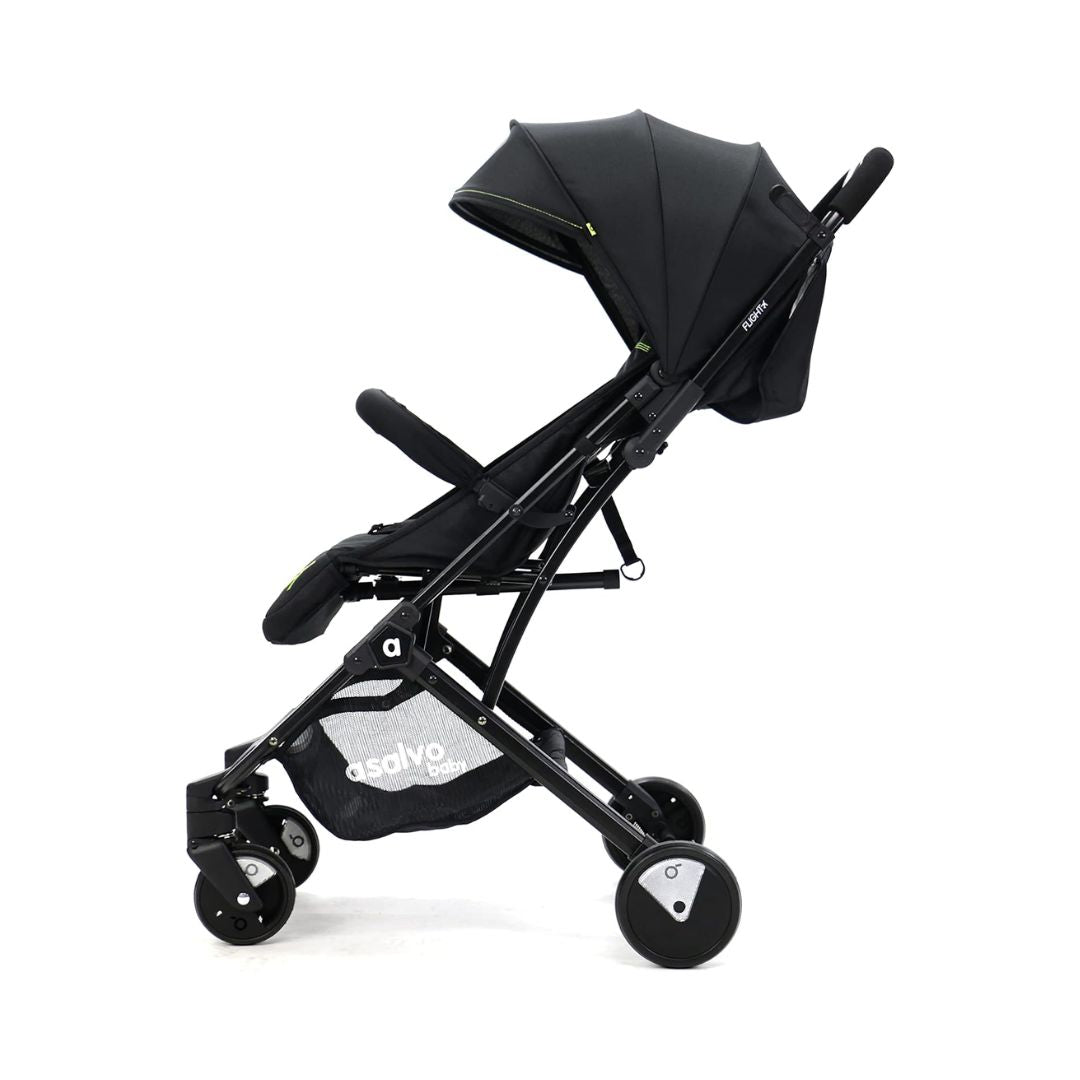 Asalvo Stroller Travel black and green