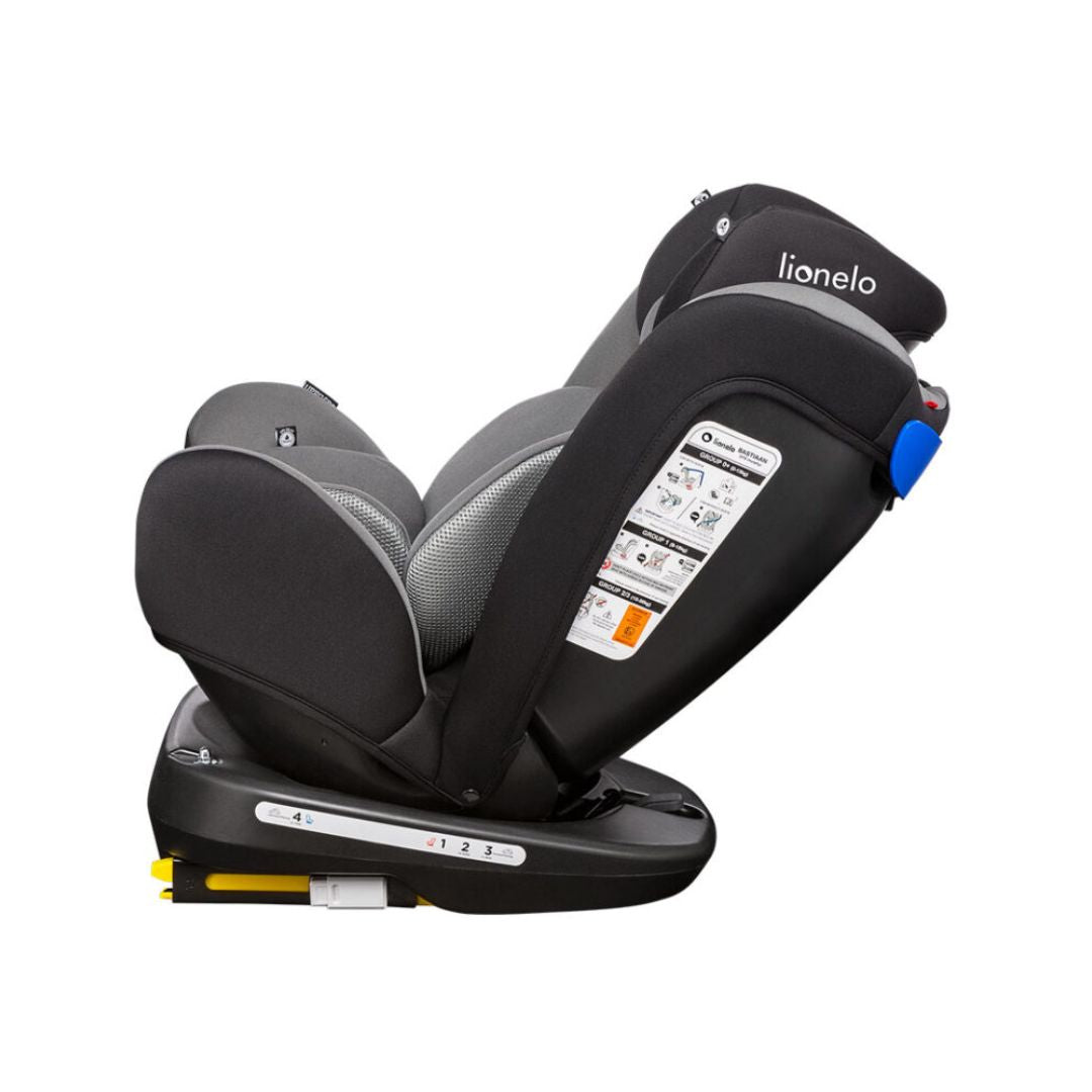 Lionelo Bastiaan i-Size Car Seat Black Grey