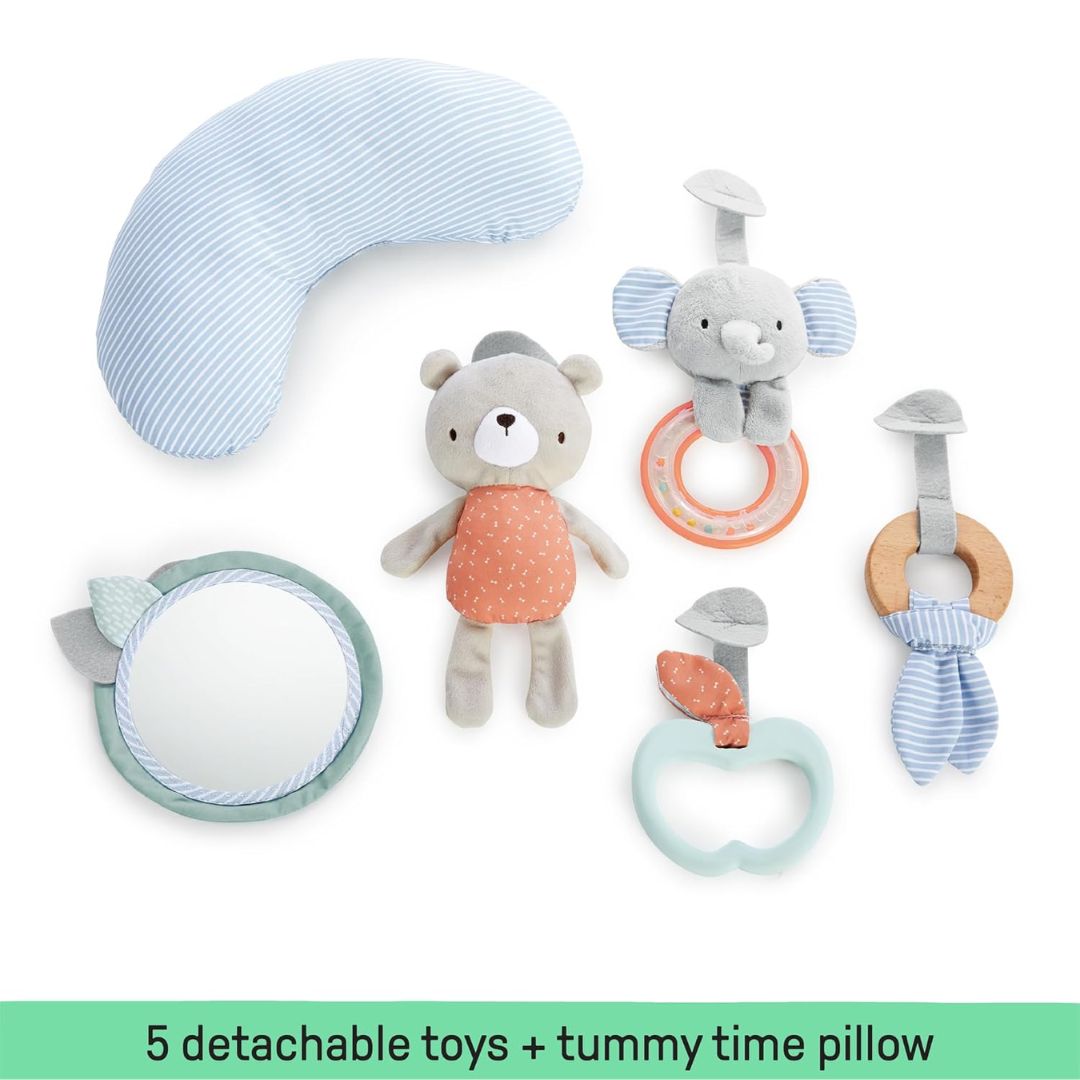 Ingenuity Cozy Spot Reversible Duvet Activity Gym & Play Mat - Loamy