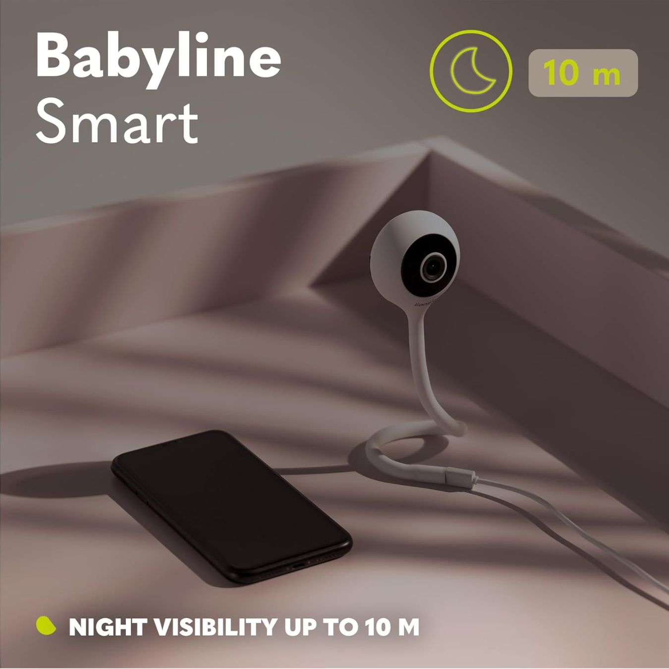 Lionelo Babyline Smart WiFi Baby Monitor
