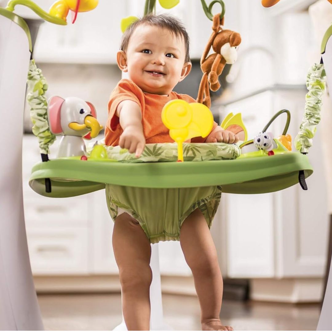 Evenflo Exersaucer Safari Friends Jumping Activity Center