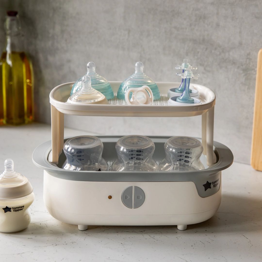 Tommee Tippee White Supersteam Electric Steam Sterilizer