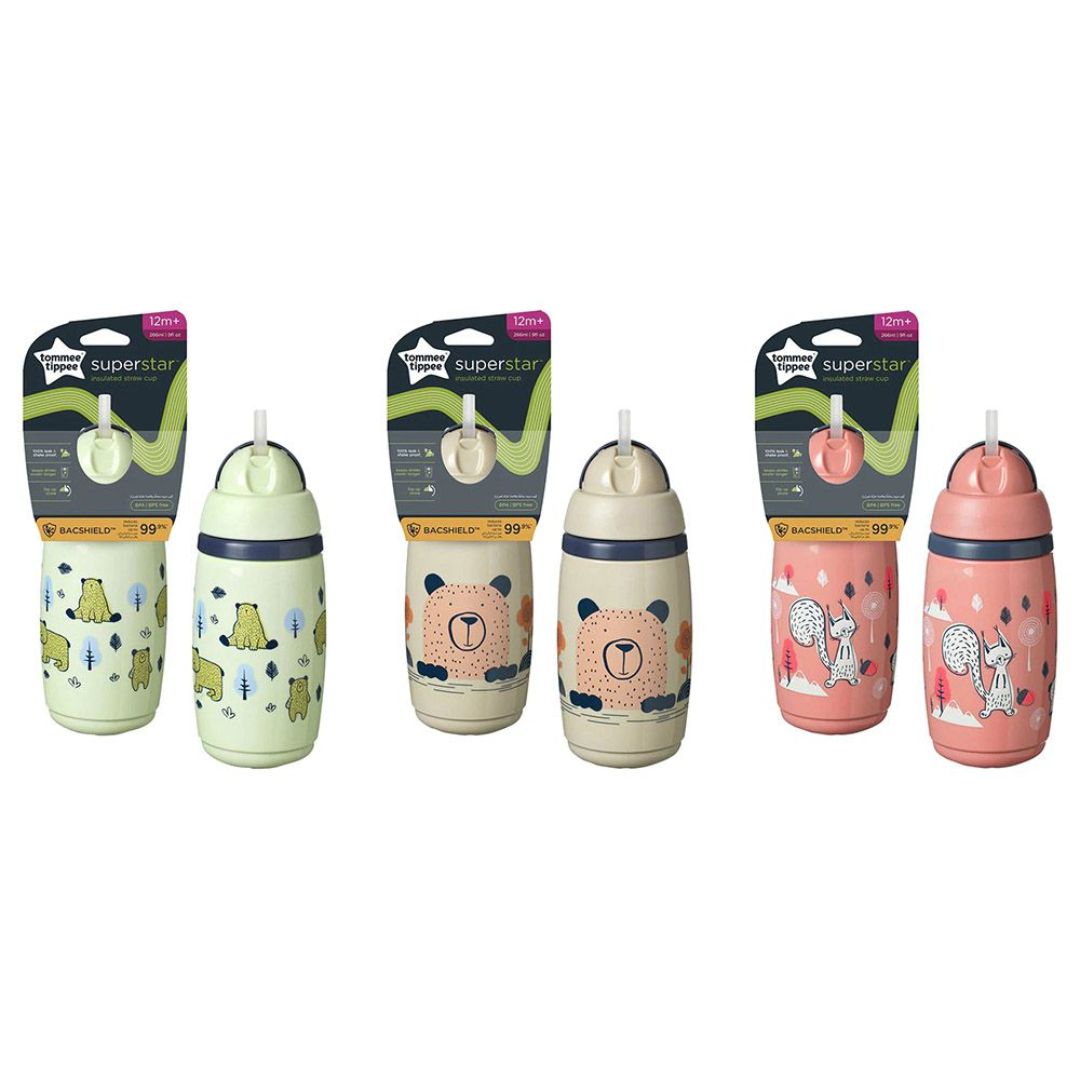 Tommee Tippee Superstar Insulated Straw Cup 266ml
