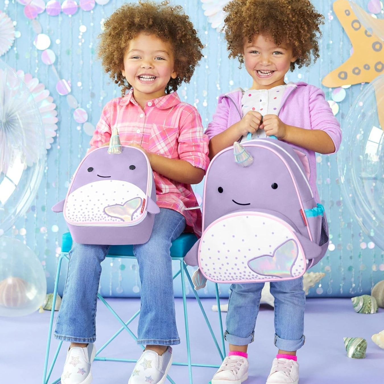 Skip Hop toddler backpack | Zoo Preschool Narwhal