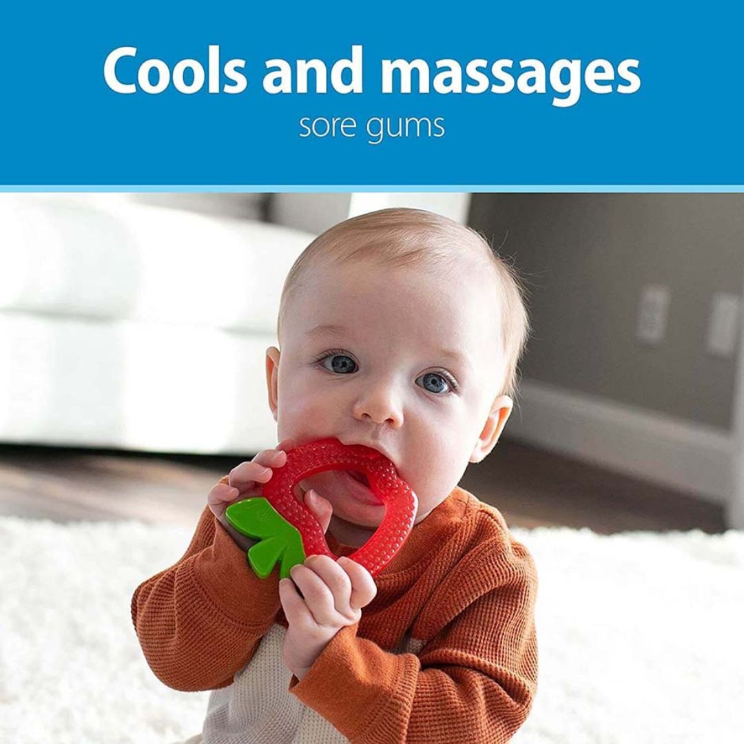 Dr. Brown's AquaCool Water-Filled Teether - Pineapple & Apple