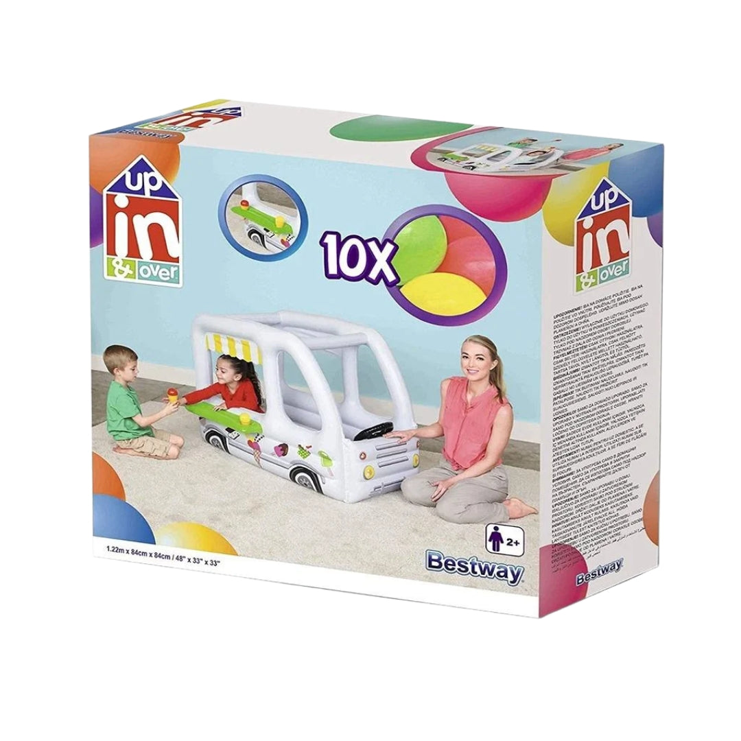 Bestway Ice Cream Truck Ball Pit Inflatable Play Area
