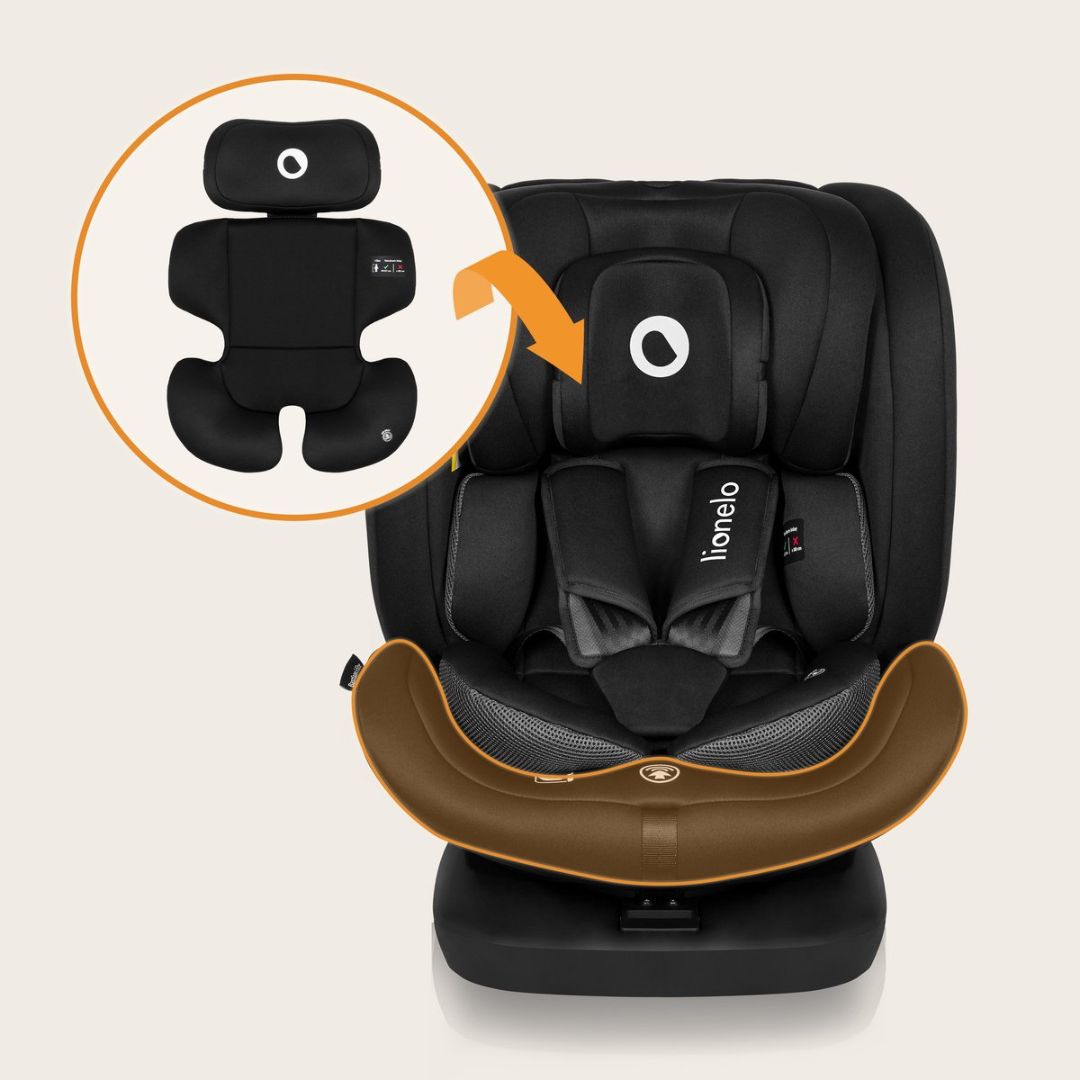 Lionelo Bastiaan i-Size Car Seat Black Carbon