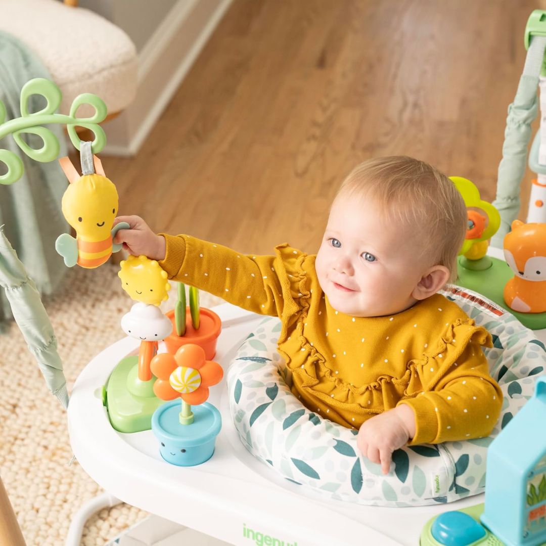 Ingenuity Tummy-to-Toes 6-in-1 Milestone Center Jumper