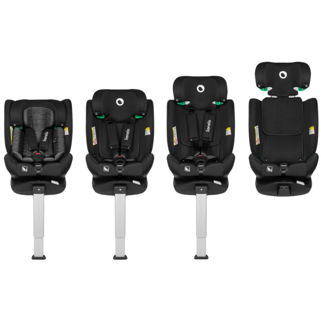 Lionelo Braam i-Size Car Seat Black Grey