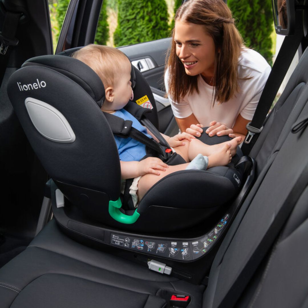 Lionelo Braam i-Size Car Seat Black Grey