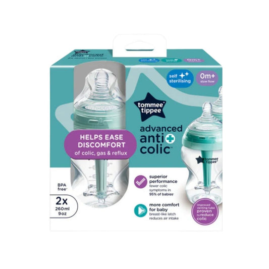 Tommee Tippee Advanced Anti-Colic Bottles 2 Pack