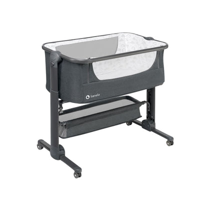 Lionelo 3 in 1 Next To Me Bedside Cot Timon Grey