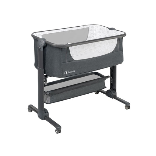 Lionelo 3 in 1 Next To Me Bedside Cot Timon Grey