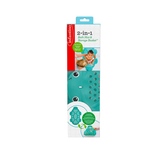 Infantino 2-in-1 Bath Mat & Storage