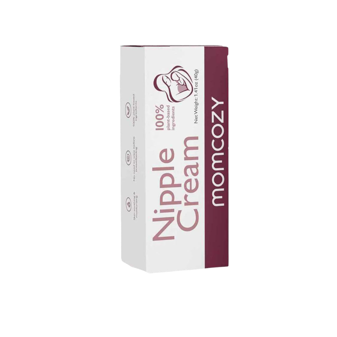 Box of Momcozy Nipple Cream on a white background