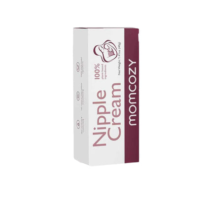 Box of Momcozy Nipple Cream on a white background
