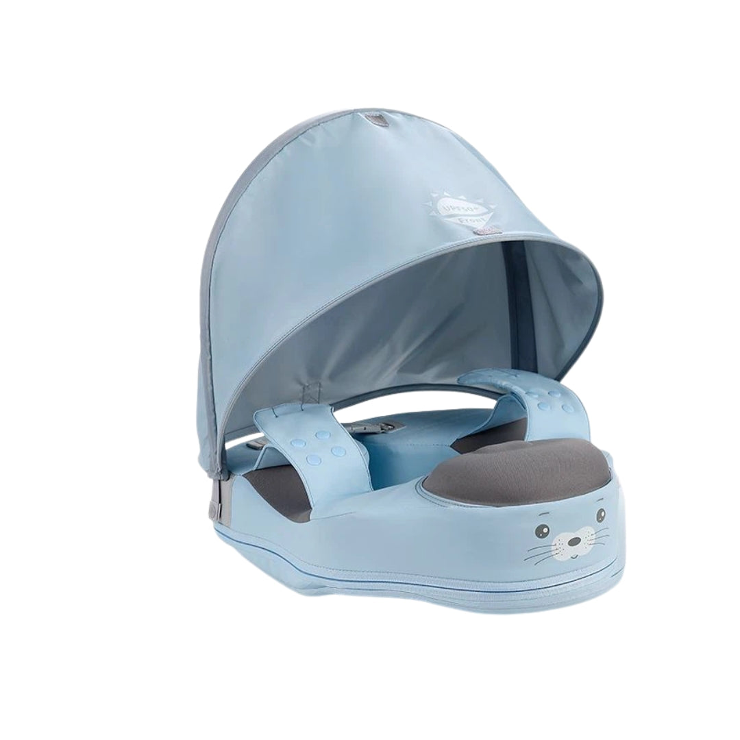 Mambobaby Waist Baby Float with Canopy – Seal