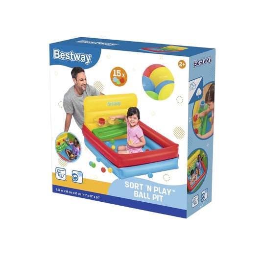 Bestway Sort N' Play Ball Pit Inflatable Play Area