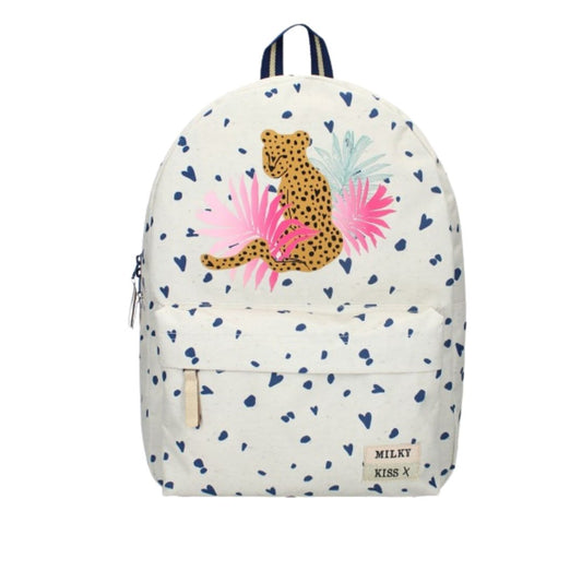 Vadobag Backpack Fun Vibes Beige - Leopard Print