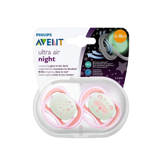 Philips Avent Pink Ultra Air Pacifier