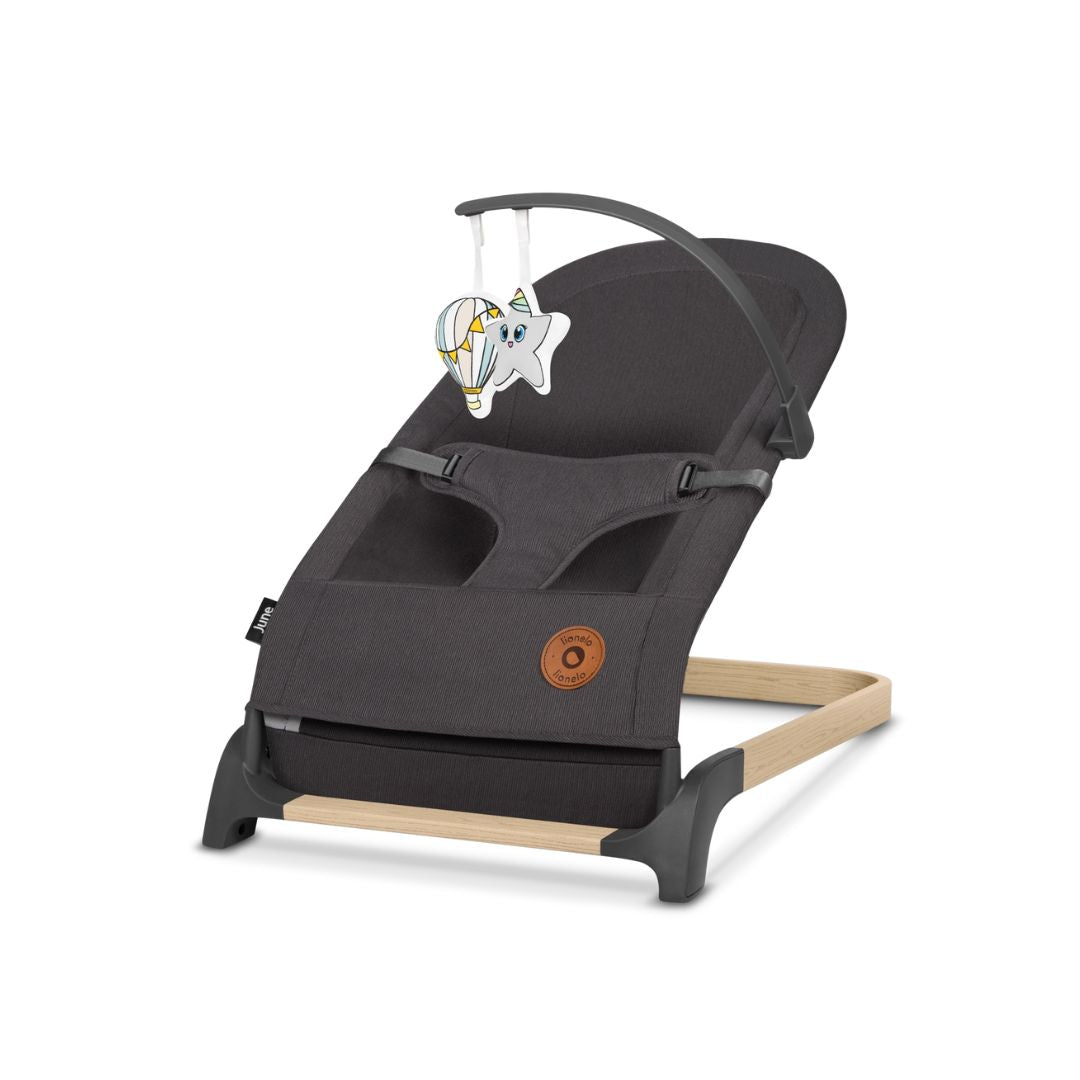 Lionelo June Air Baby Bouncer Grey Stone