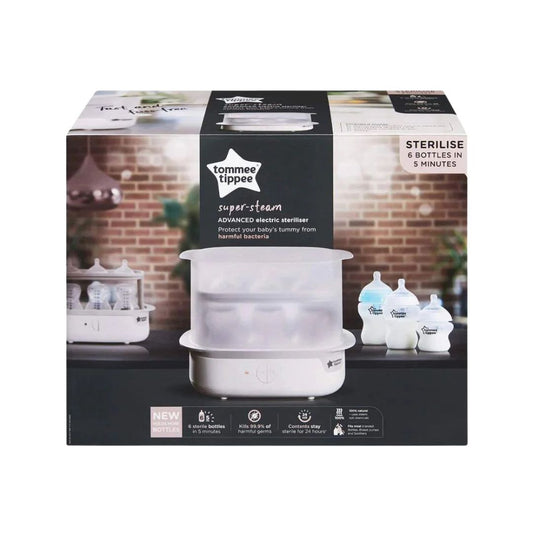 Tommee Tippee White Supersteam Electric Steam Sterilizer