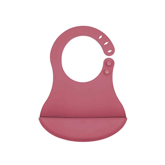 Babyjem Silicone Bib Red